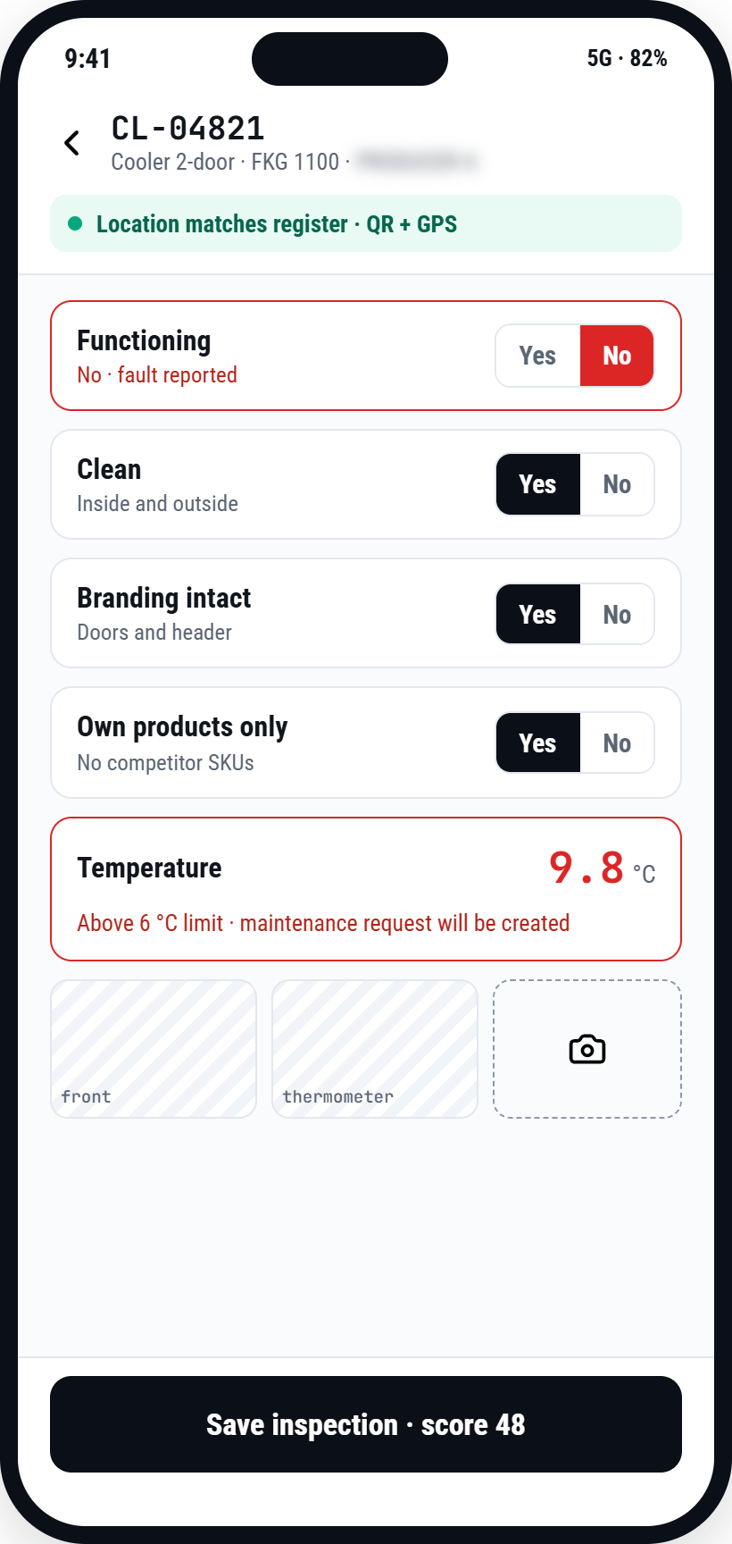 Asset inspection
